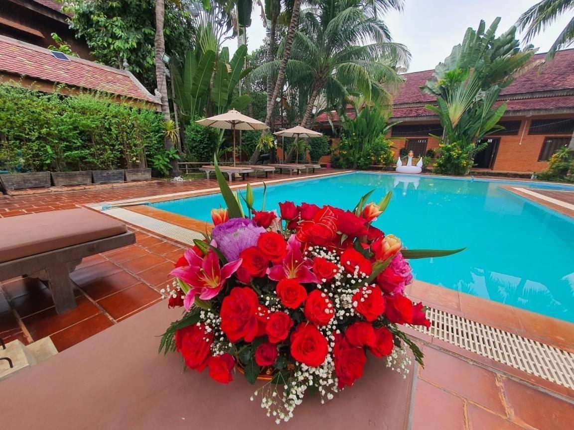 סיאם ריפ Sam Moon'S Hotel Angkor Wooden House מראה חיצוני תמונה